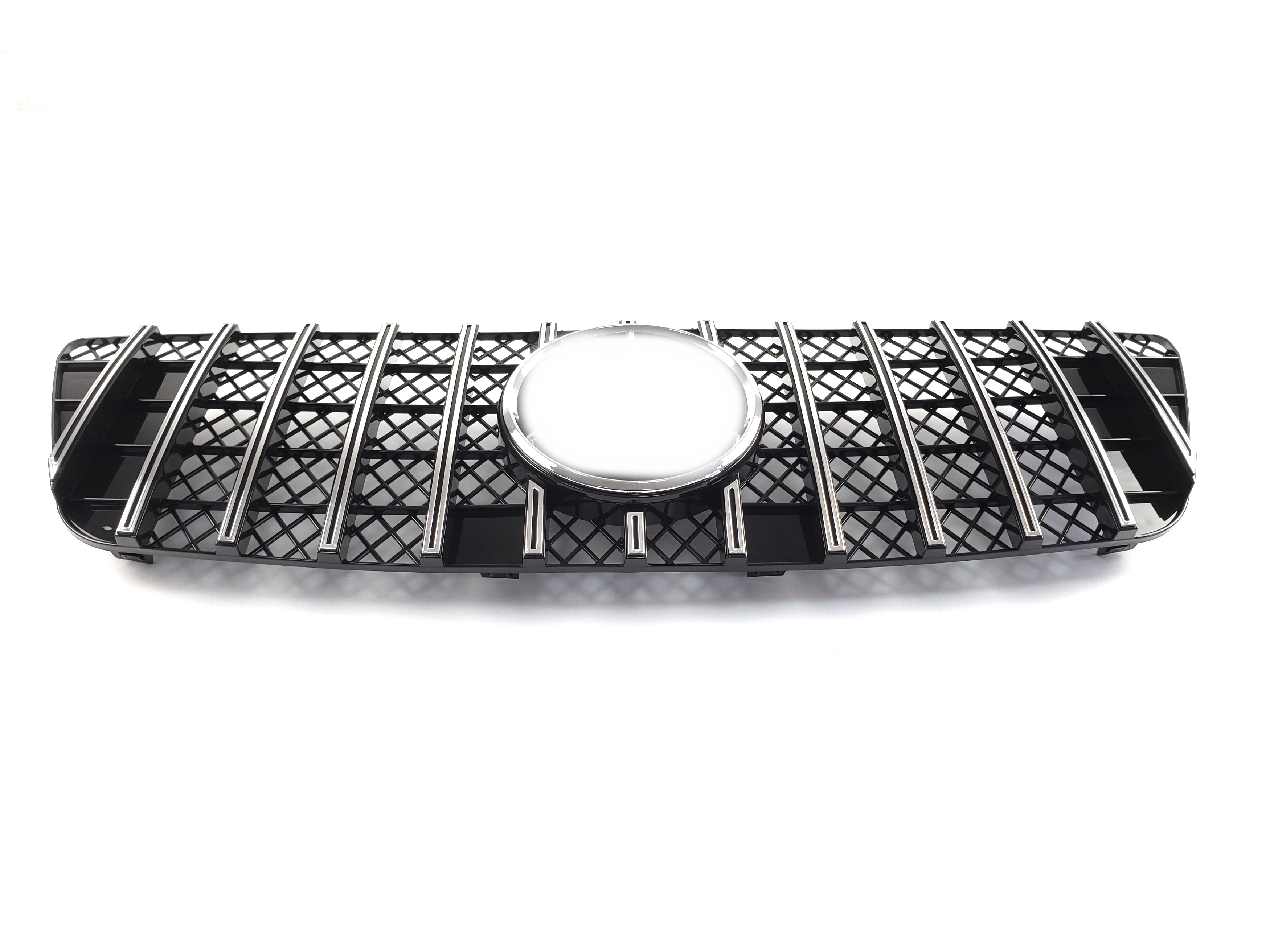 Решітка радіатора Chrome Black GT на Mercedes-Benz ML-Class W164 2008-2011 року 2