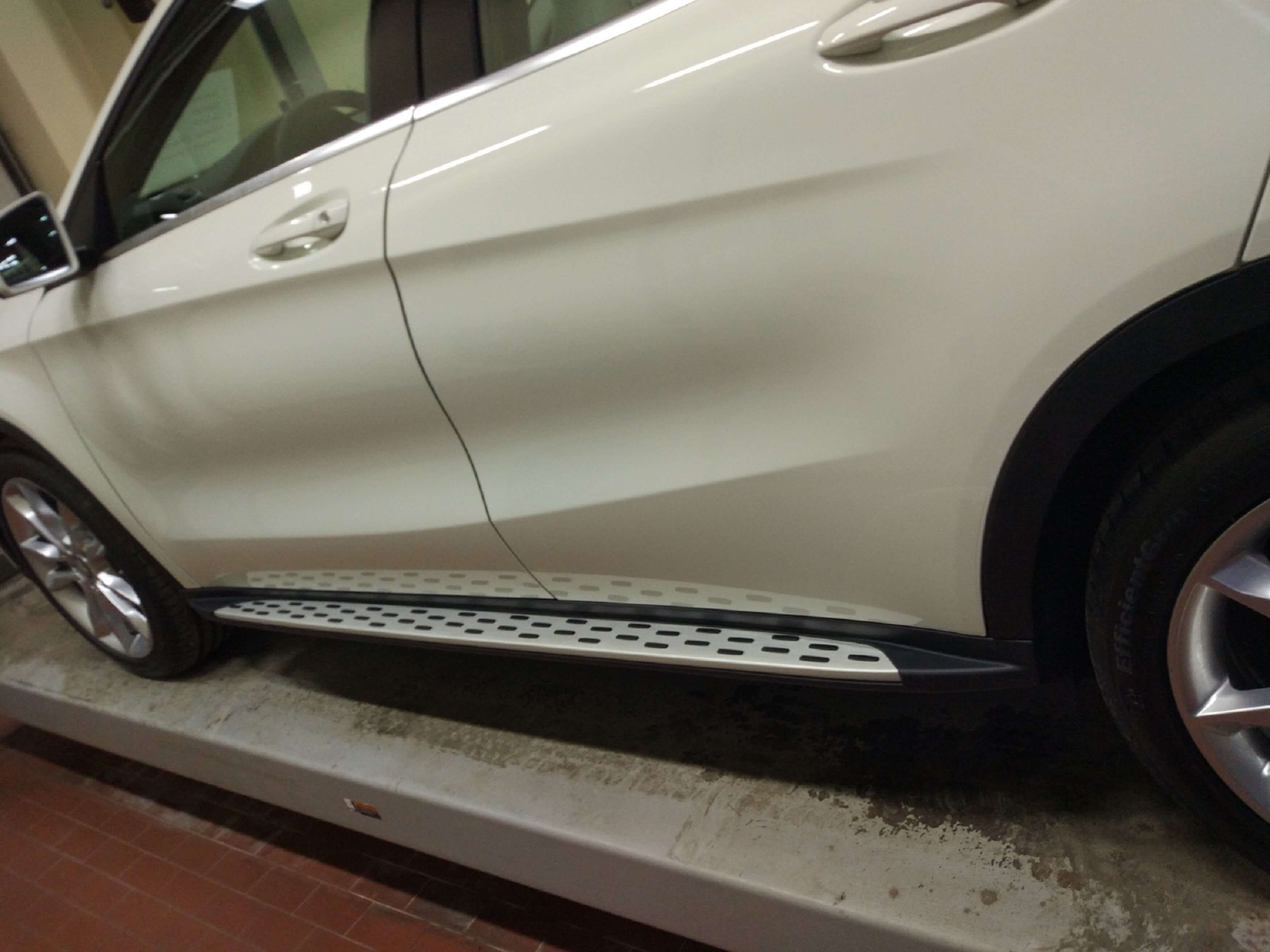 Підніжки на Mercedes-Benz GLA-Class X156 2013-2017 року 4