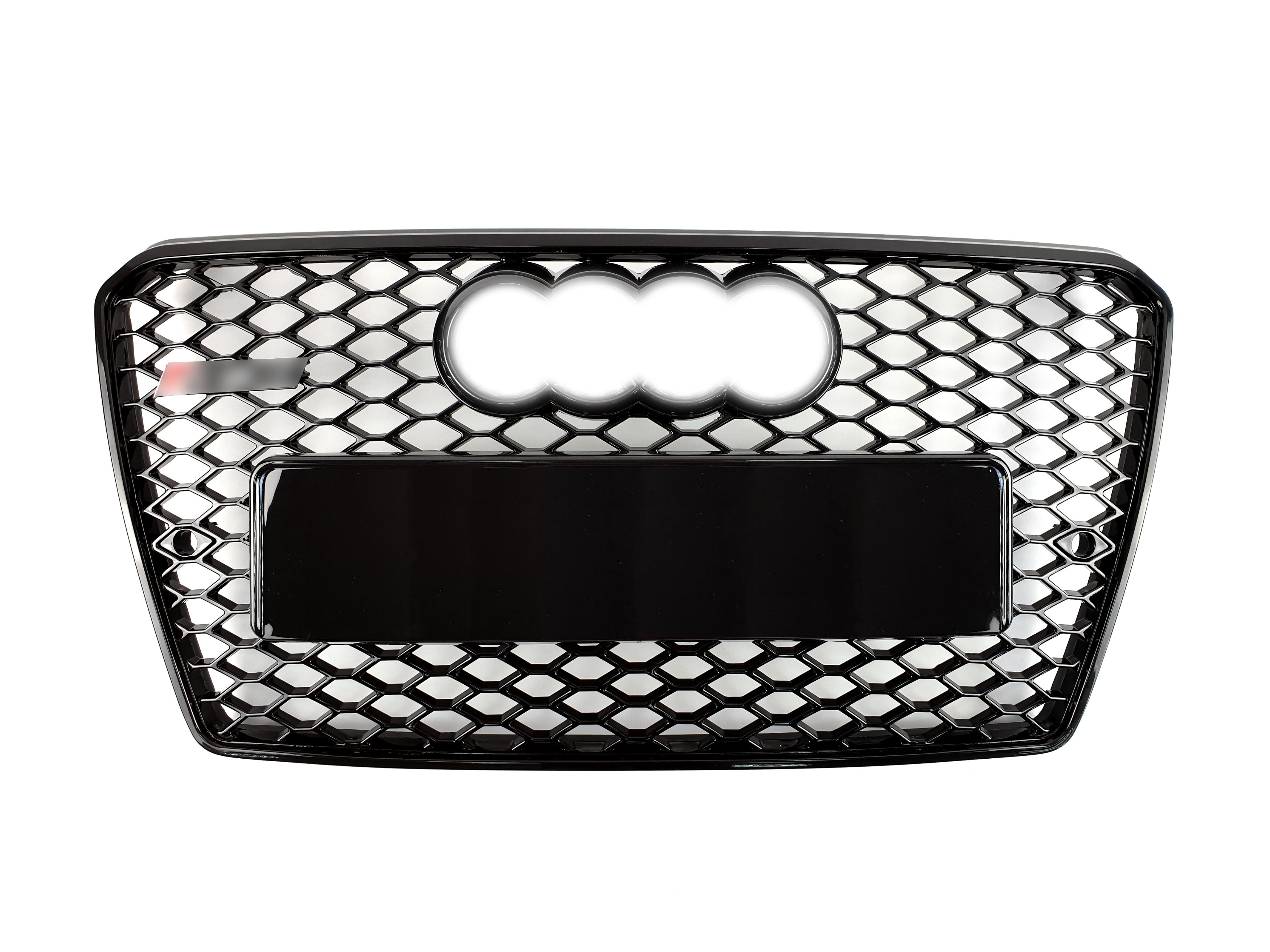 Решітка радіатора Full Black (в стилі RS7) на Audi A7 4G 2010-2014 року