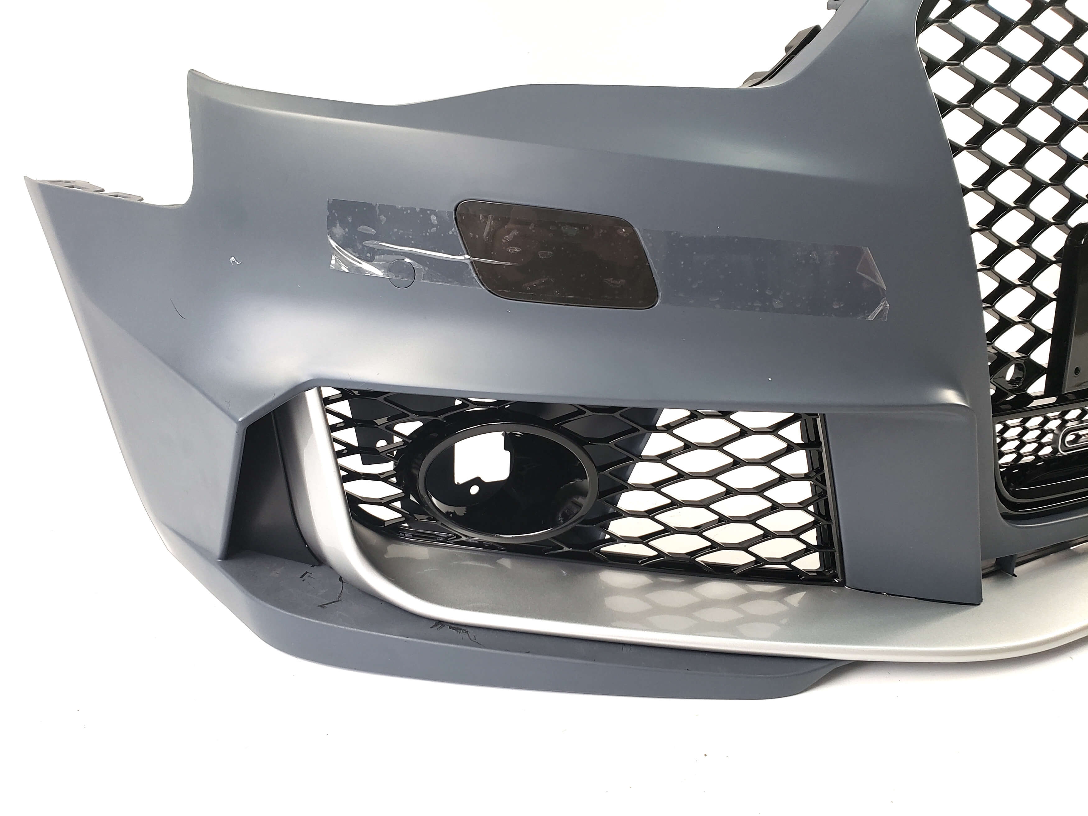Передній бампер (в стилі RS3 під туманки) на Audi A3 8V 2012-2016 року 2