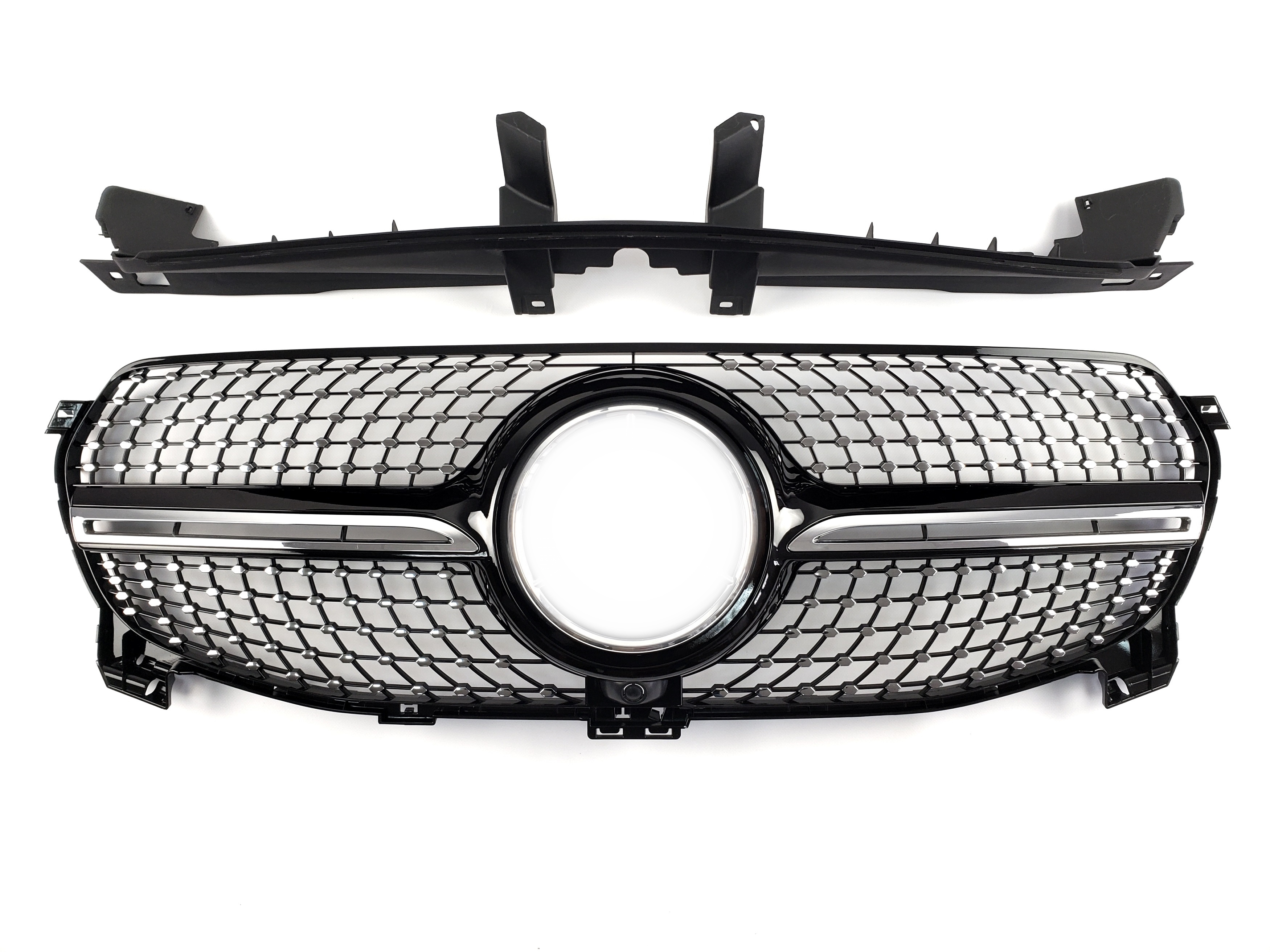 Решітка радіатора Black Normal Diamond на Mercedes-Benz GLE-Class W167 2018-2023 року