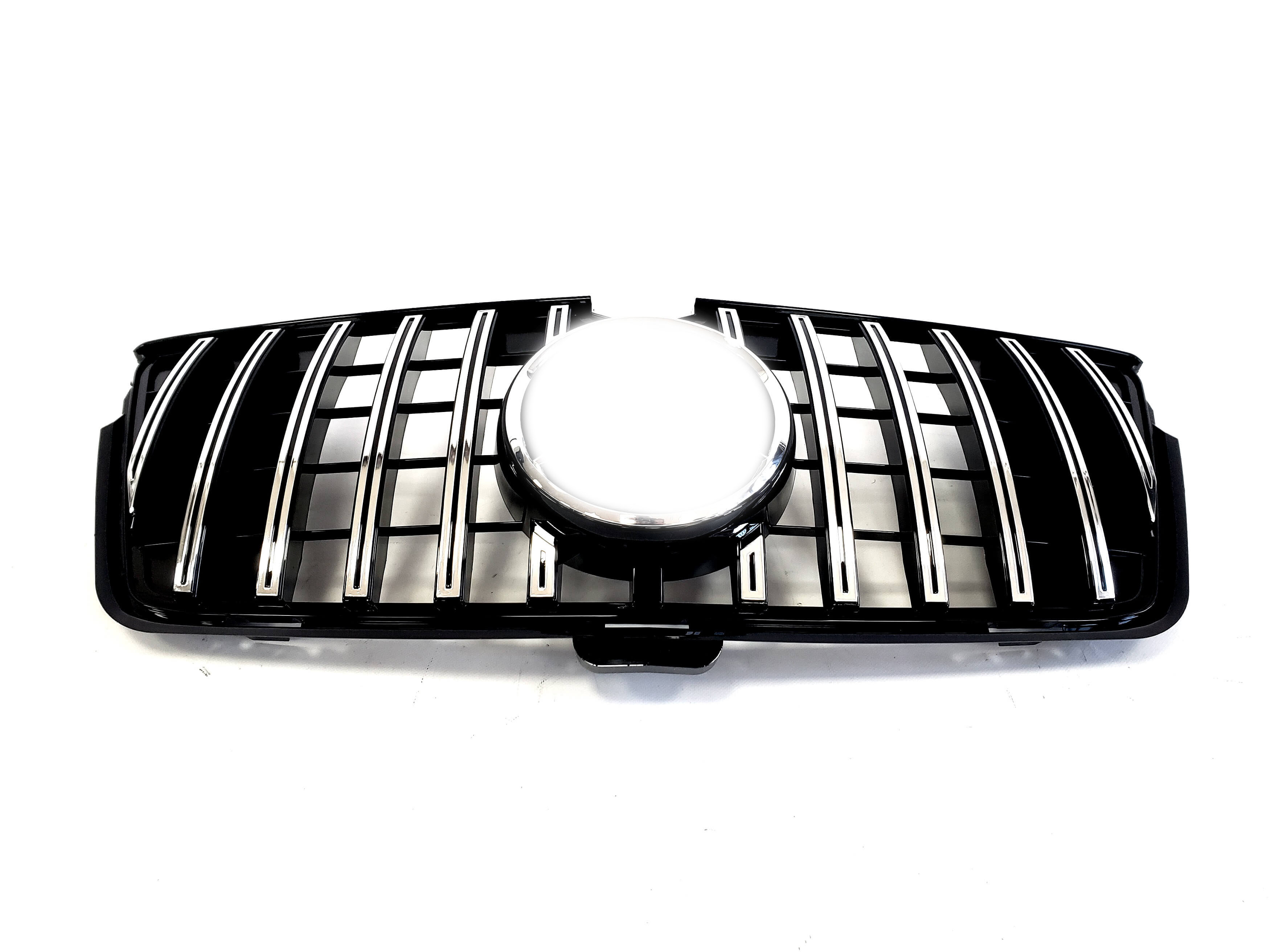 Решітка радіатора Chrome Black 3 Line GT на Mercedes-Benz GL-Class X164 2009-2012 року 2