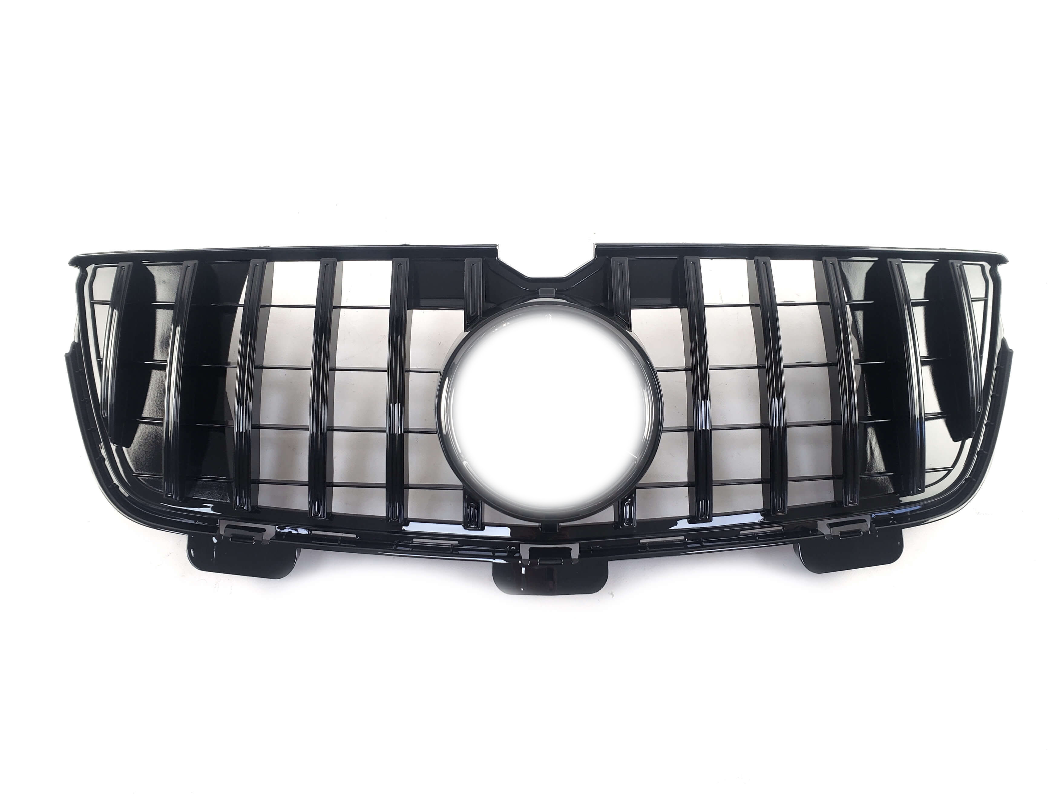 Решітка радіатора Full Black 2 Line GT на Mercedes-Benz GL-Class X164 2009-2012 року