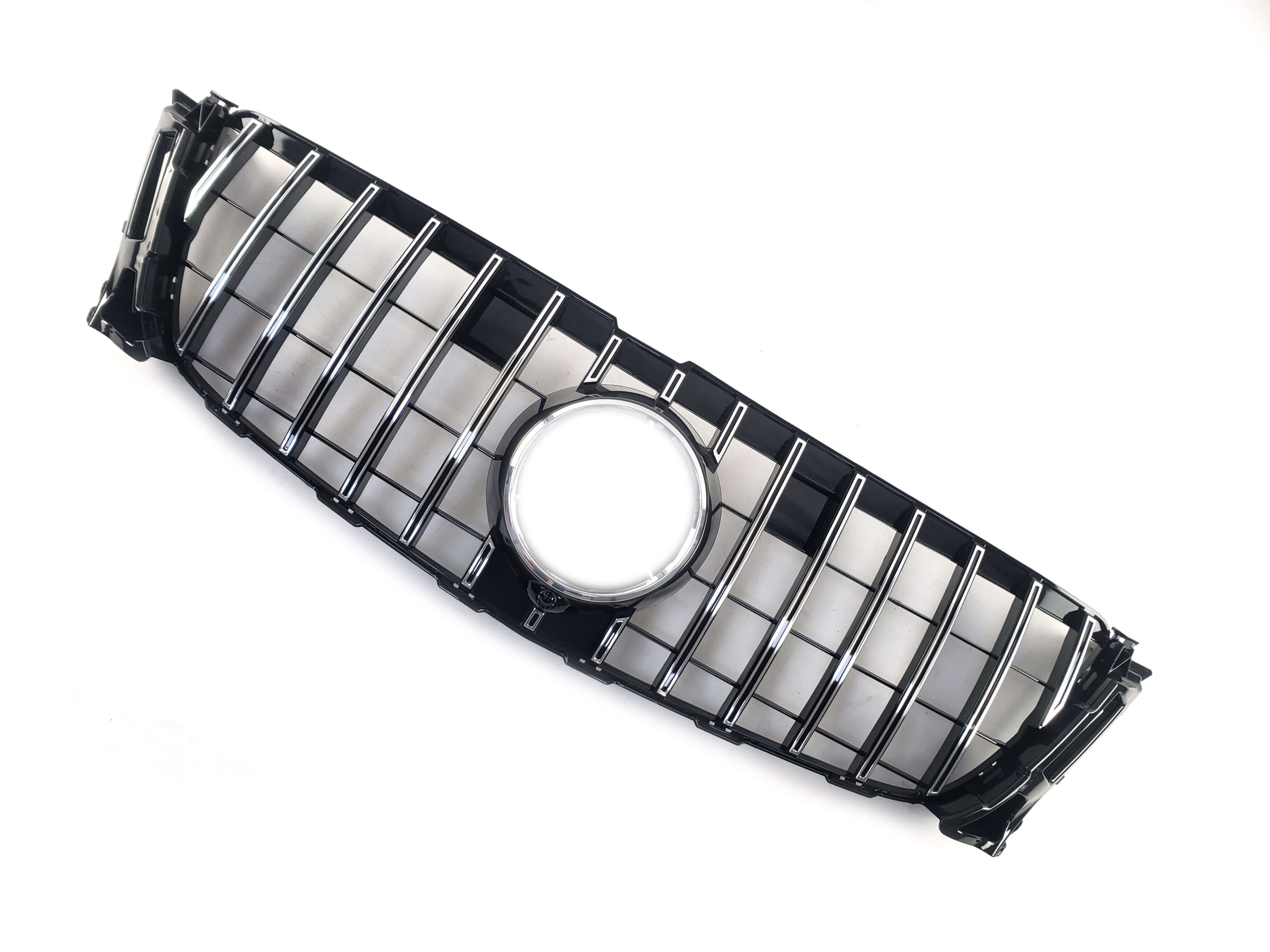 Решітка радіатора Chrome Black Normal GT на Mercedes-Benz GL-Class X166 2012-2015 року 3