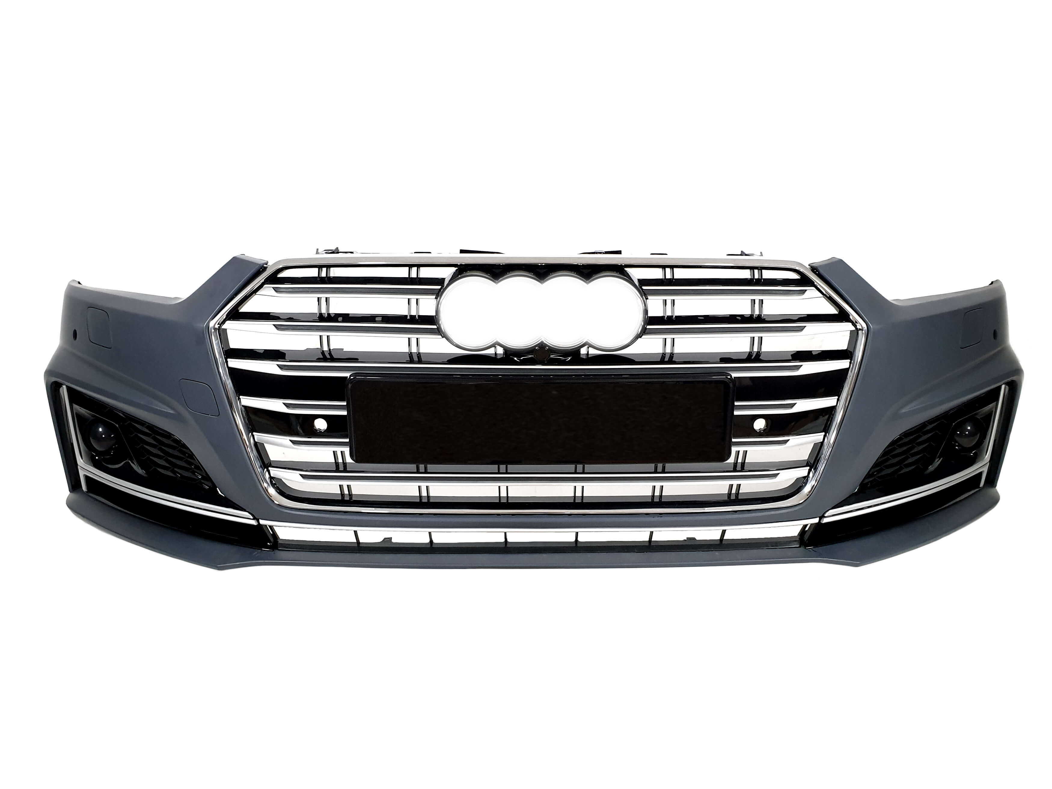 Передній бампер (в стилі S5) V2 на Audi A5 B9 2016-2020 року