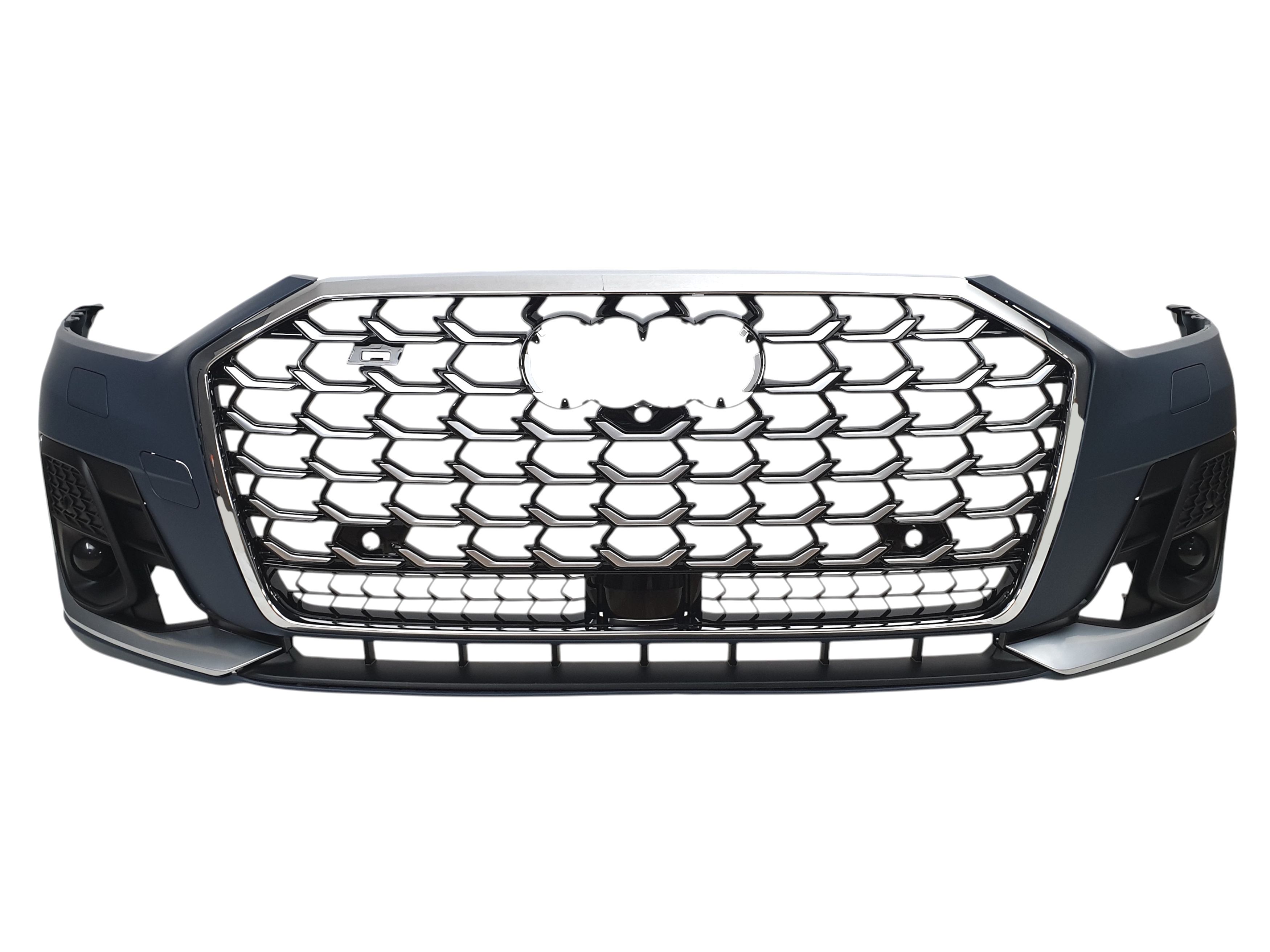 Передній бампер (стиль S8 2021+) на Audi A8 D5 2017-2021 року