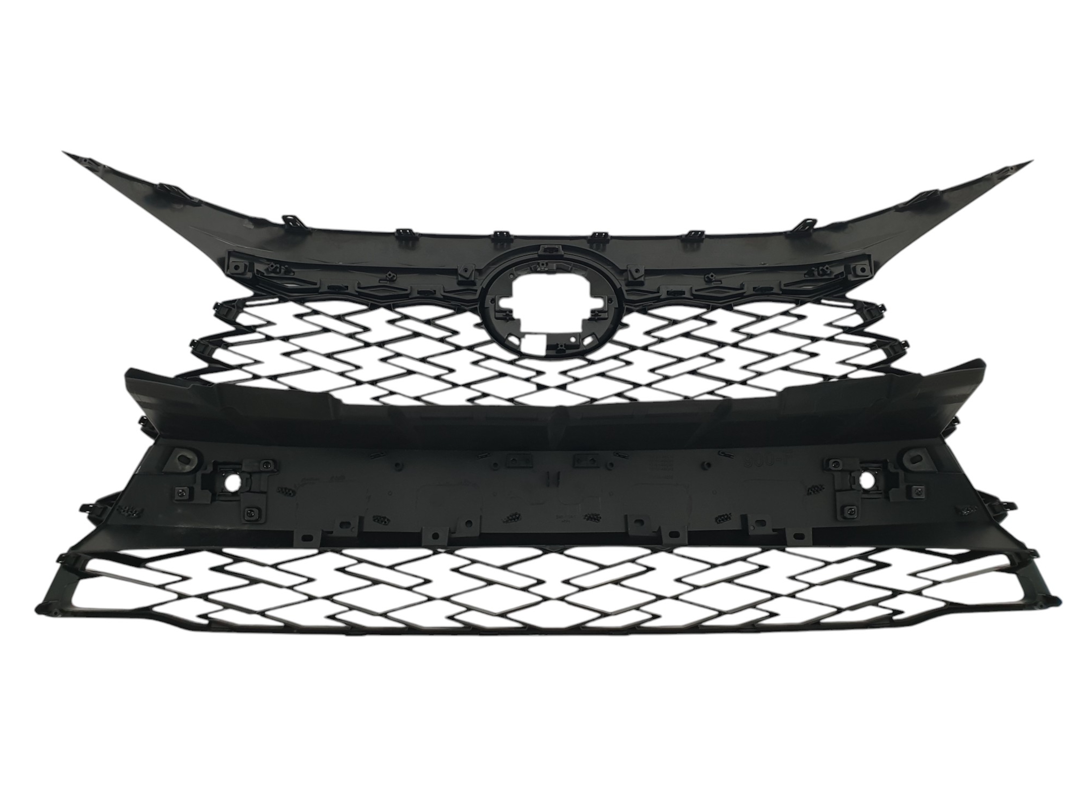 Решітка радіатора Black (стиль F-Sport) на Lexus RX 2022-2024 року 4