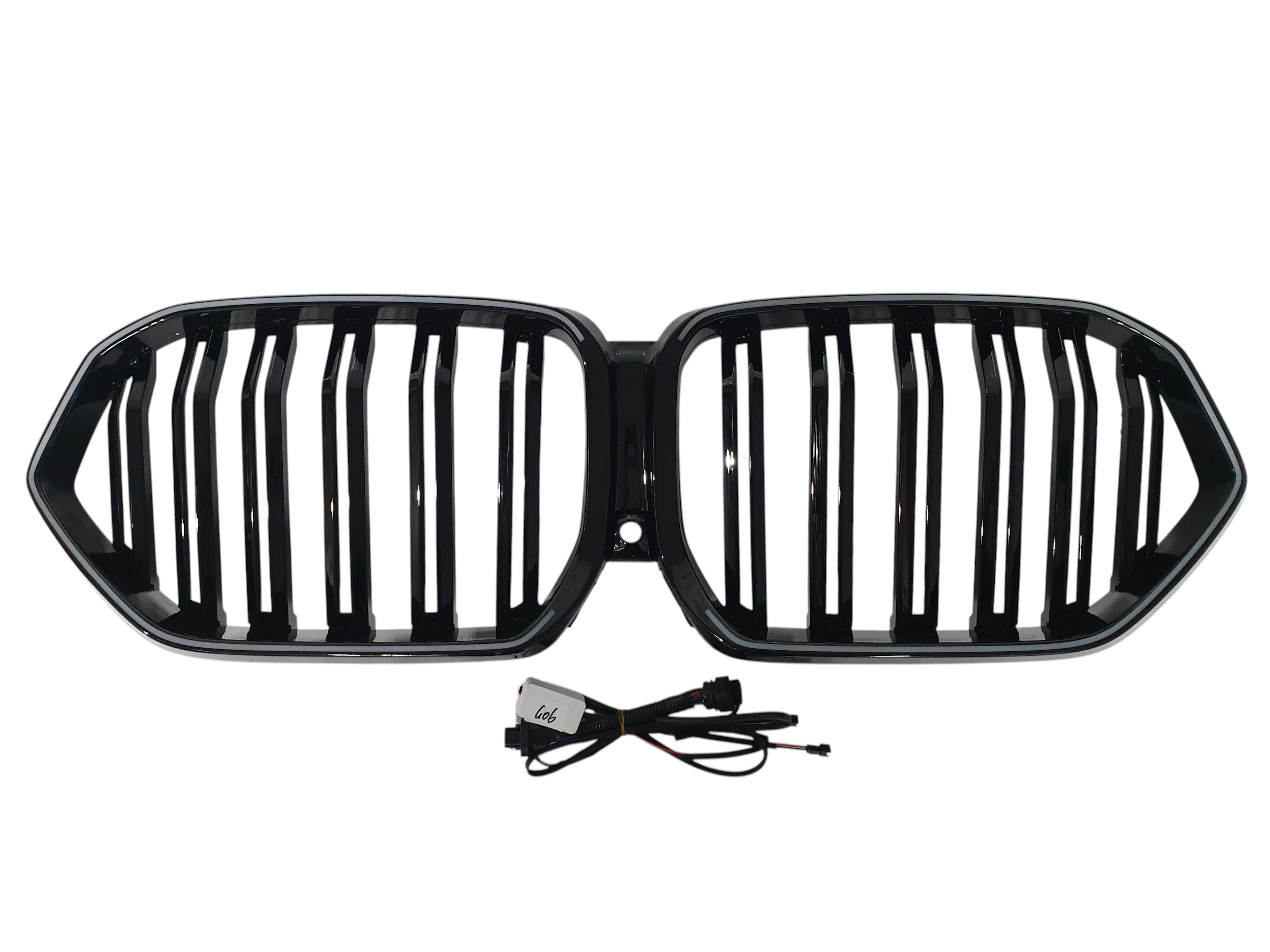 Ніздрі Чорний глянець LED (Iconic Glow) 2bar на BMW X6 G06 2023-2026 року 4