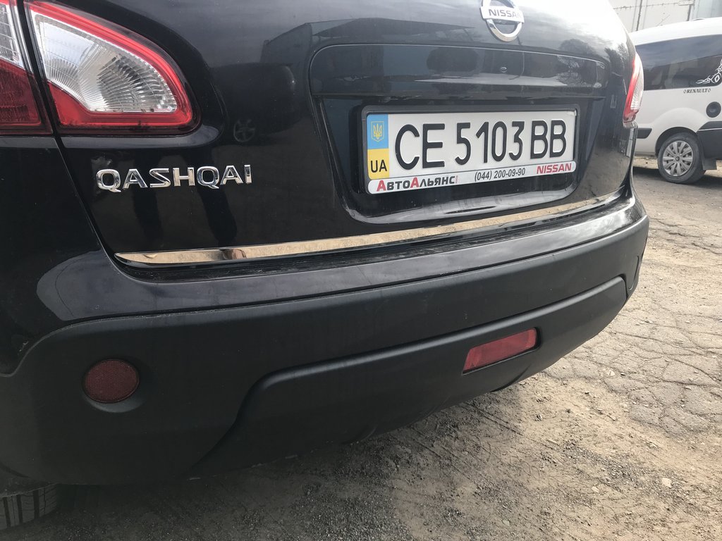 Накладка кромки багажника (нерж.) Carmos - Турецька сталь 4