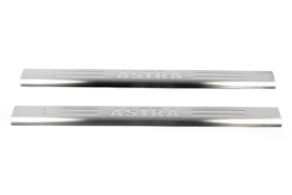 Накладки на пороги Omsa (нерж) Sedan/HB (4 штуки) 2