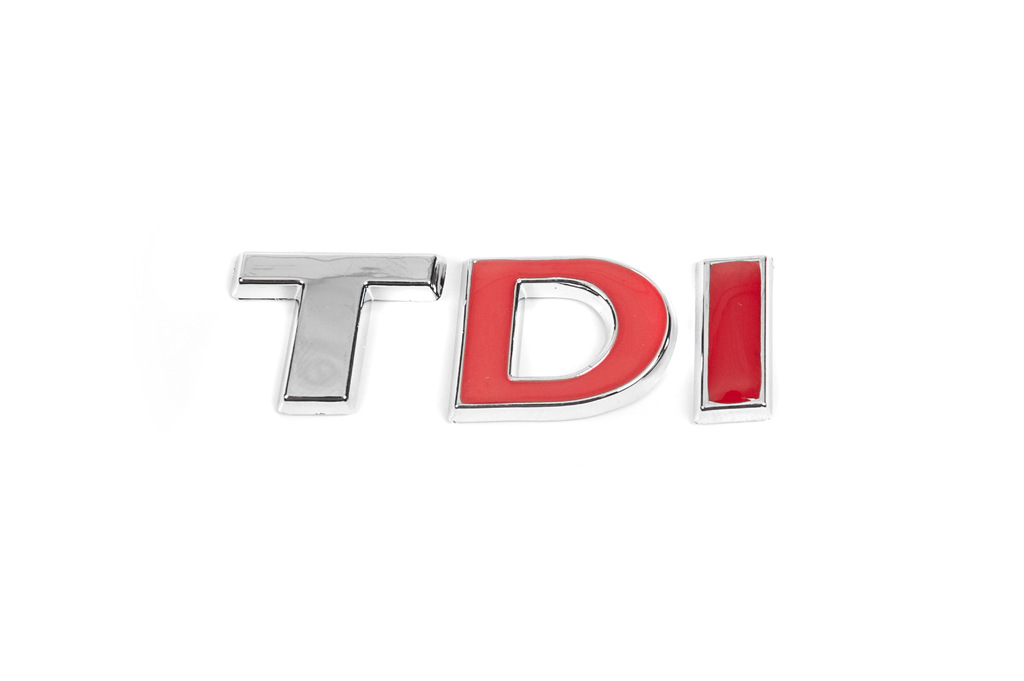 Напис TDI (під оригінал) Всі хром 3