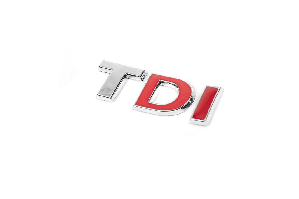 Напис TDI (під оригінал) Всі хром 4