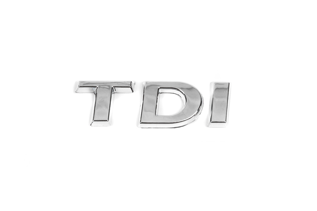 Напис TDI (під оригінал) Всі хром 5