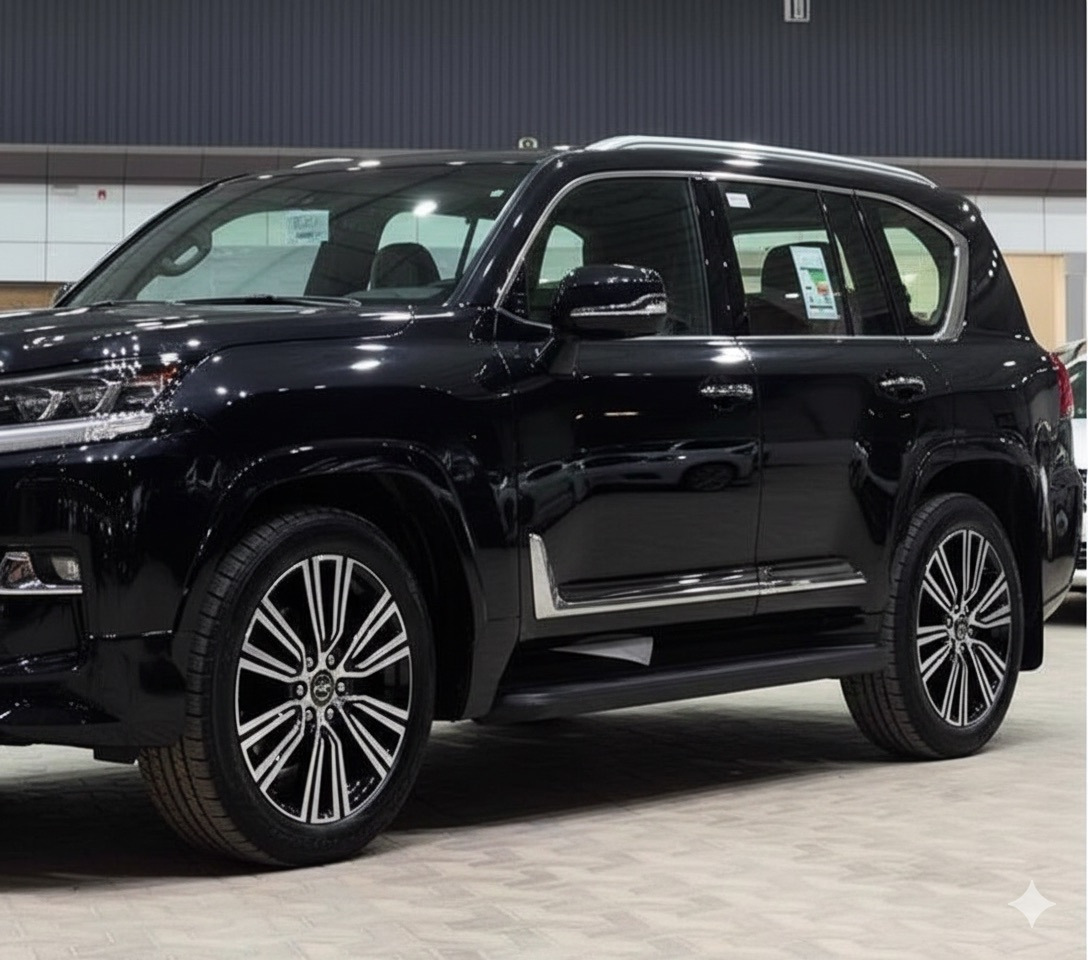 Молдинги чорні F-Sport білі+чорне (4 шт, ABS) 4