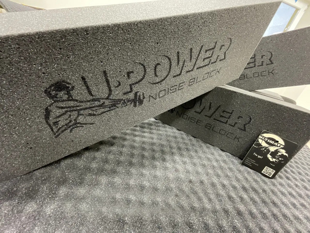 U-POWER NOISE BLOCK Акустична ЦЕГЛИНА блок з акустичного пінополіуретану 500 × 100 х 150 мм