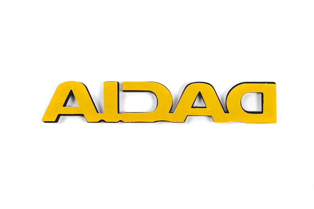 Напис на машину Dacia 152мм 3