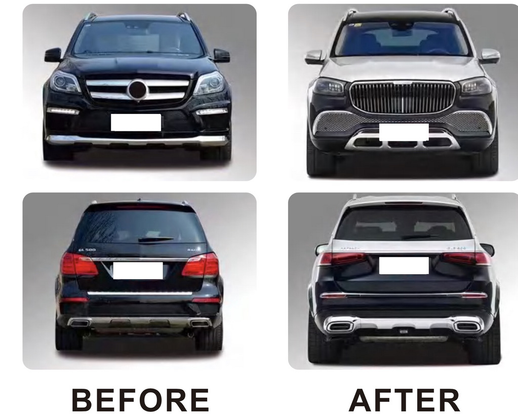 Комплект рестайлінгу з X166 в GLS X167 Maybach (Type-A) 2