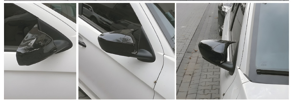 Накладки на дзеркала BMW-Style (2014-2017, 2 шт) 2