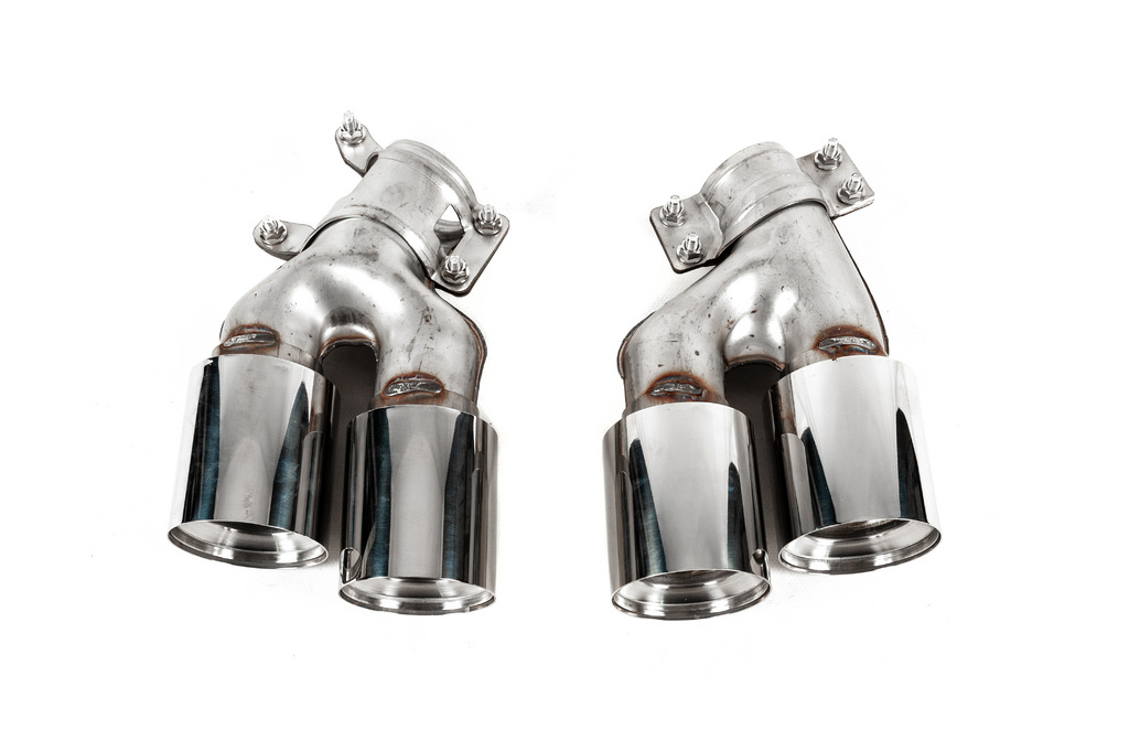 Насадки на глушитель M5 Silver (2 шт) 3