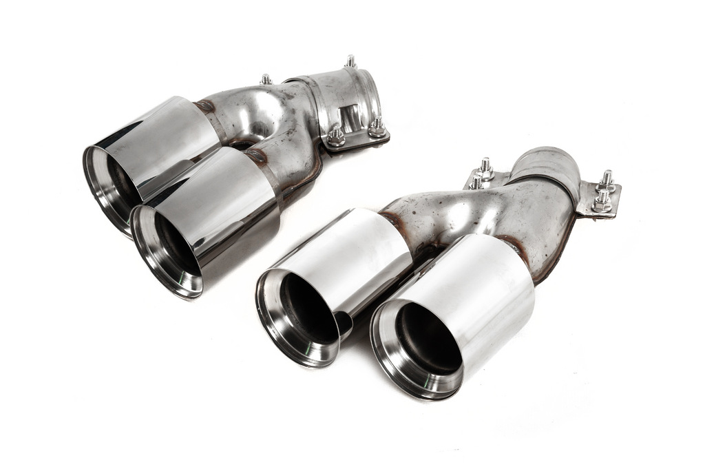 Насадки на глушитель M5 Silver (2 шт)