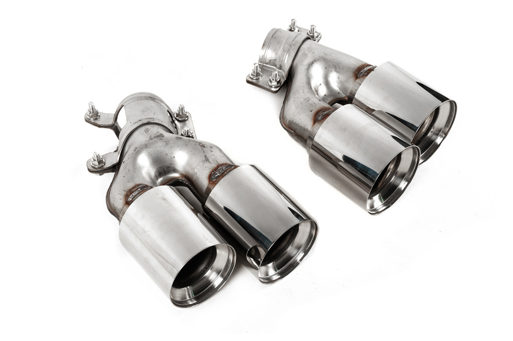 Насадки на глушитель M5 Silver (2 шт) 4