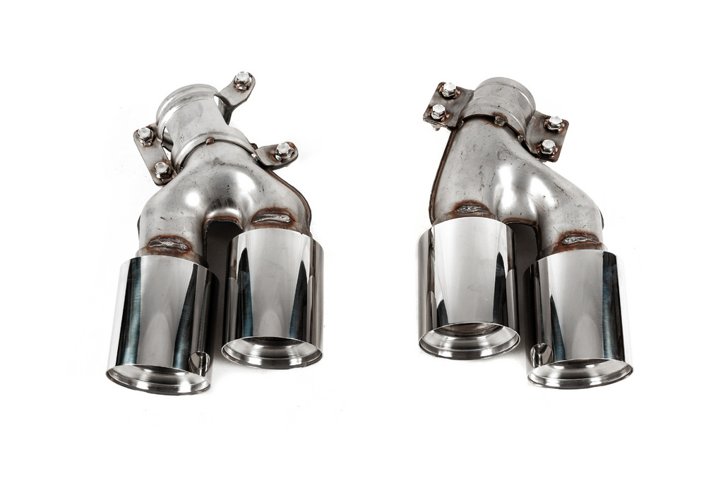 Насадки на глушитель M5 Silver (2 шт) 5