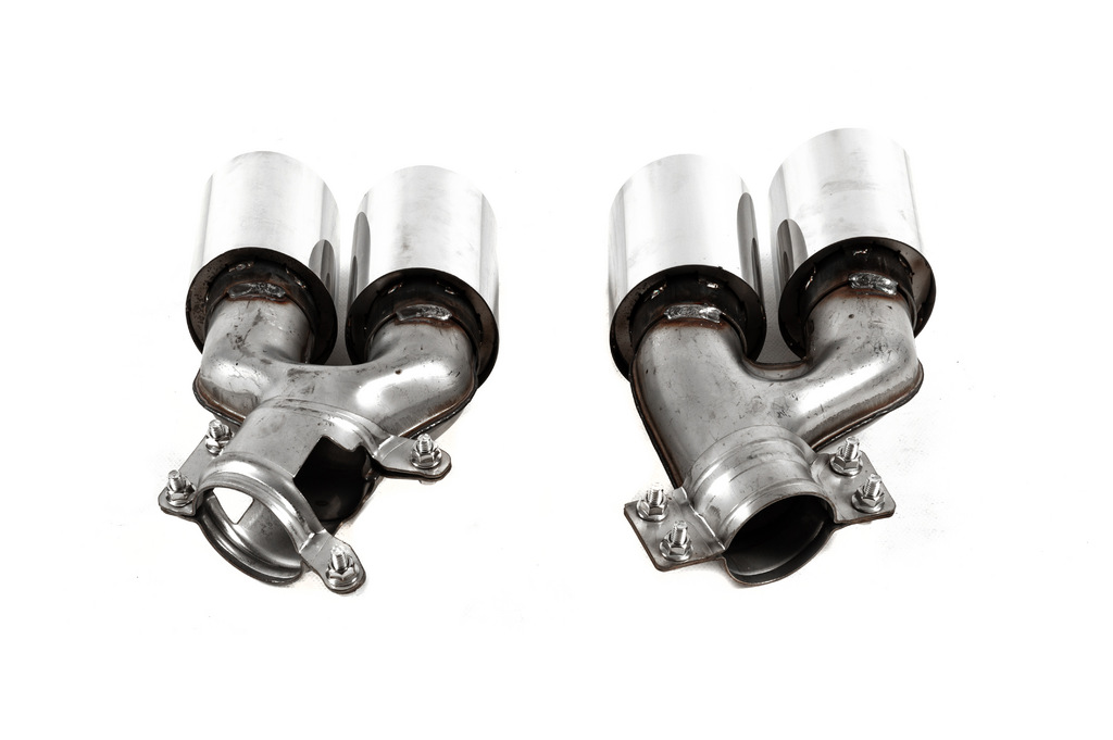 Насадки на глушитель M5 Silver (2 шт) 6