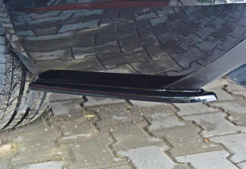 Задній дифузор V-1 (SD, чорний глянець) 3