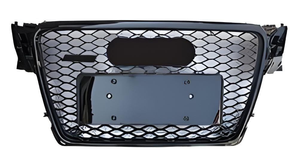 Передня решітка RS-style V-1 (2007-2011, чорна з хромом)