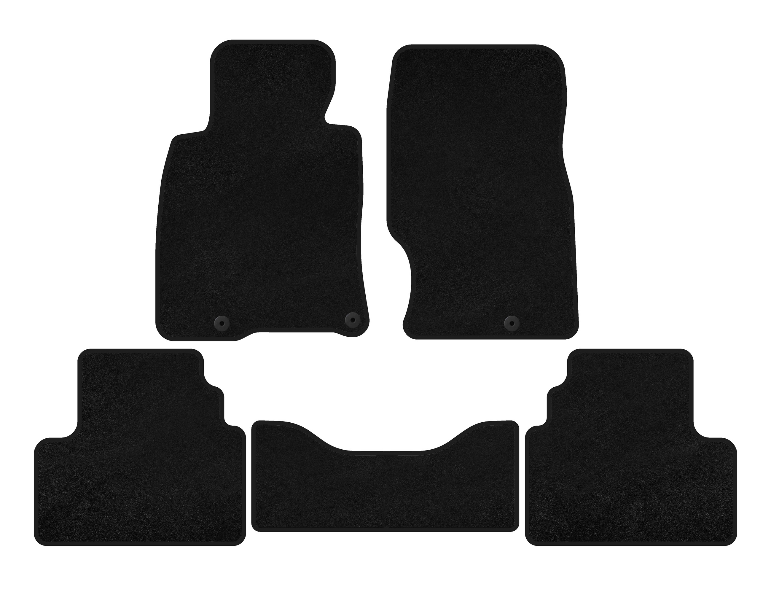 Килимки текстильні Classic (G25-G35, SD, Чорний)