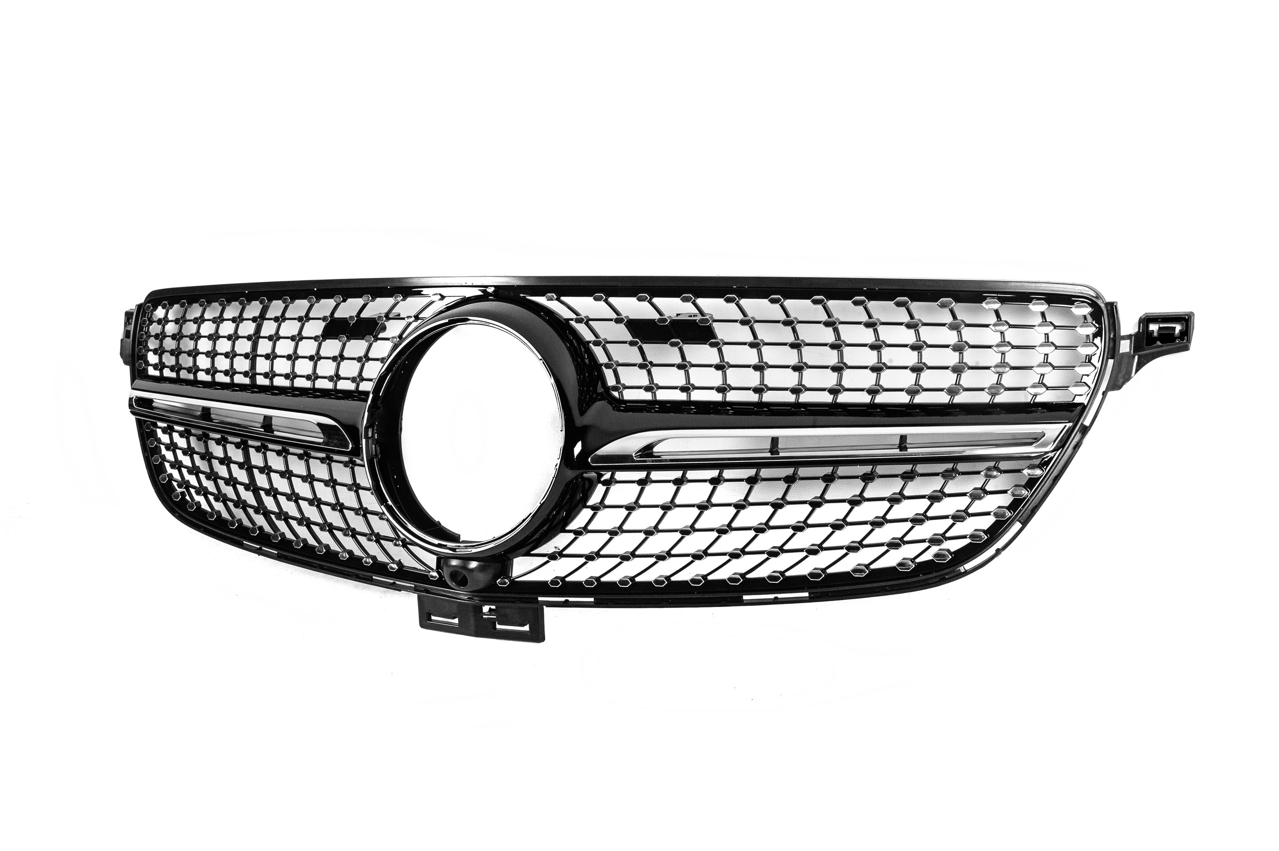 Тюнінг решітка Diamond Black (GLE) З місцем під камеру 3