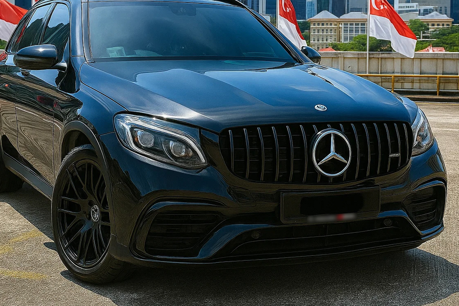 Передня решітка GT Panamericana Black (для 2015-2019)