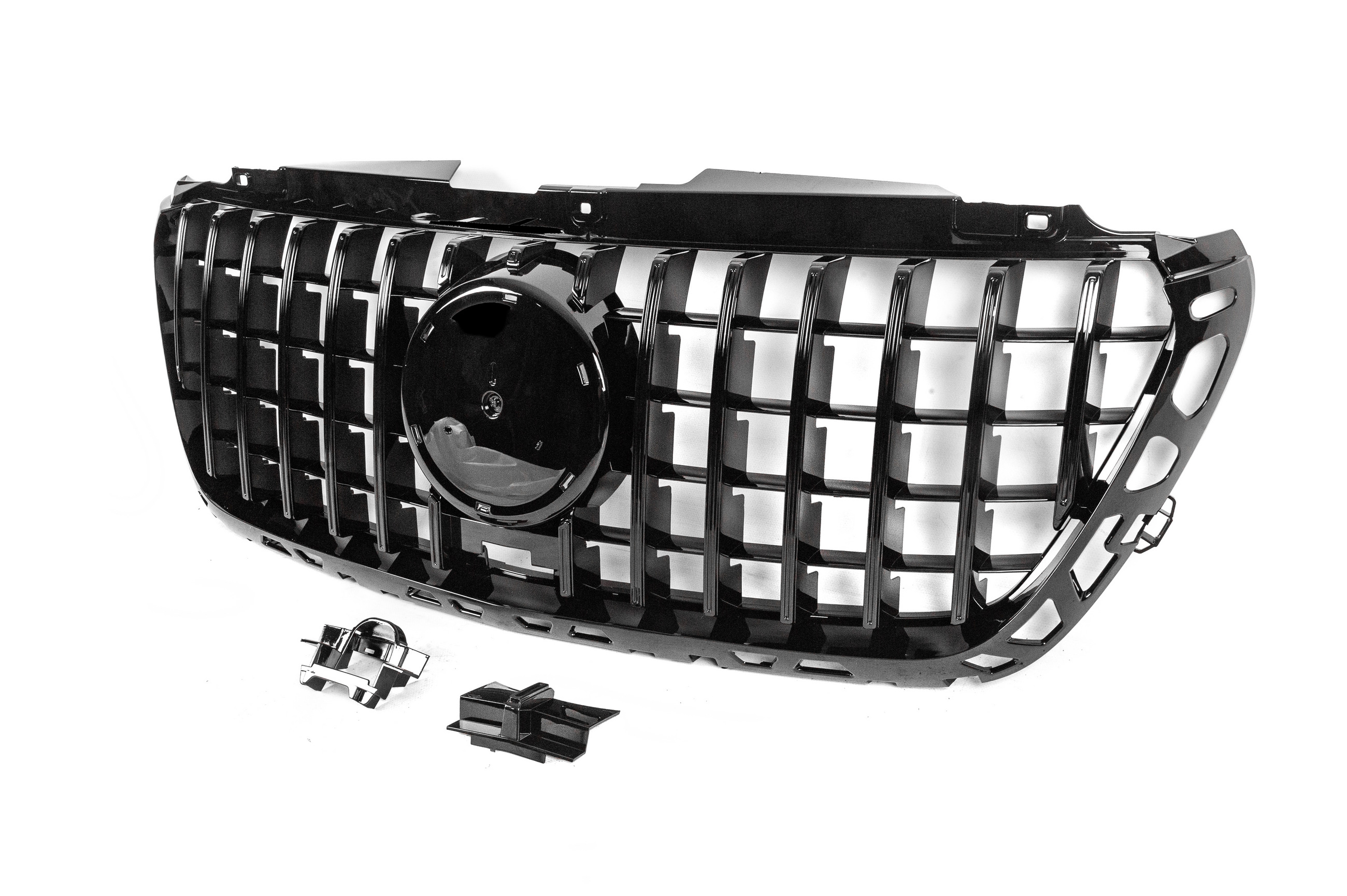Передня решітка Panamericana GT Panamericana Black Premium З рамкою 3