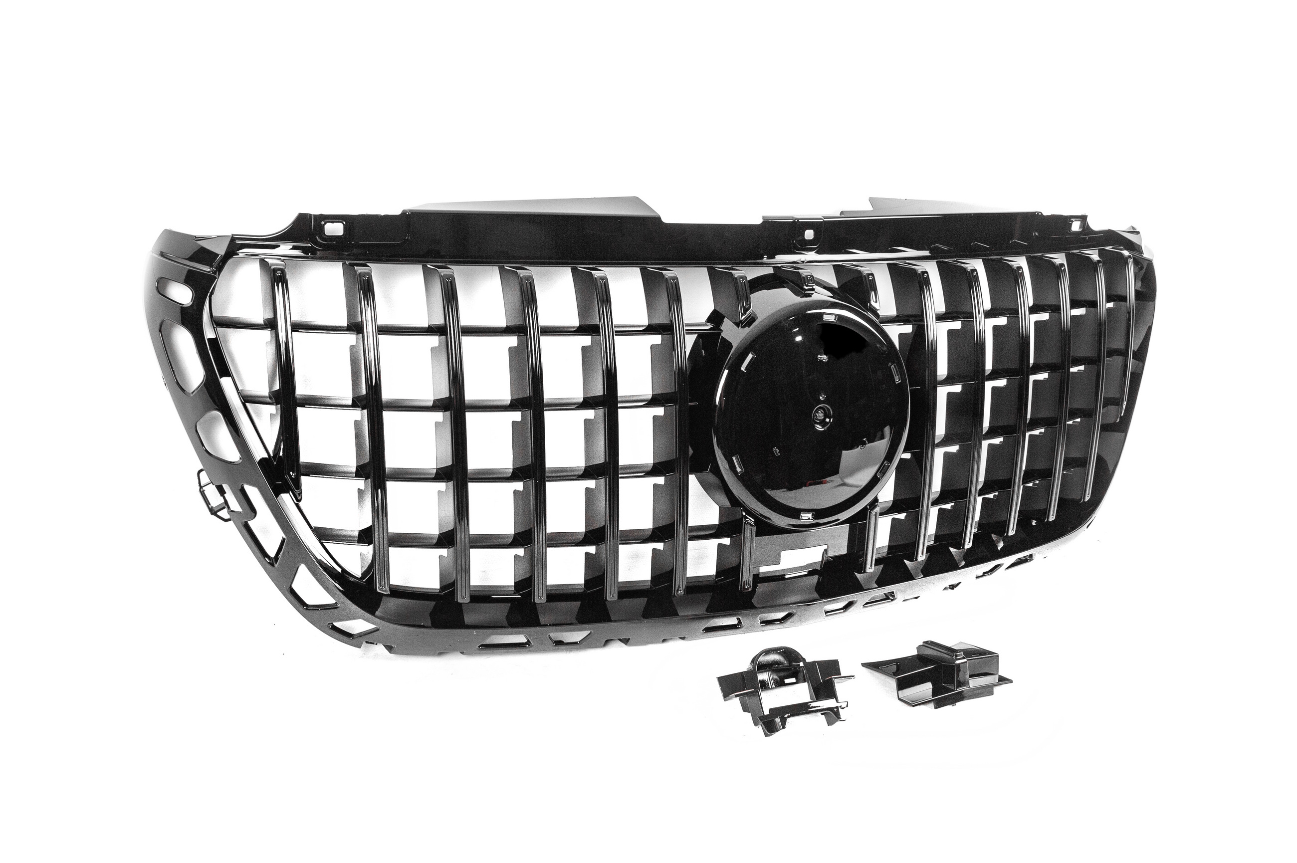 Передня решітка Panamericana GT Panamericana Black Premium З рамкою 4