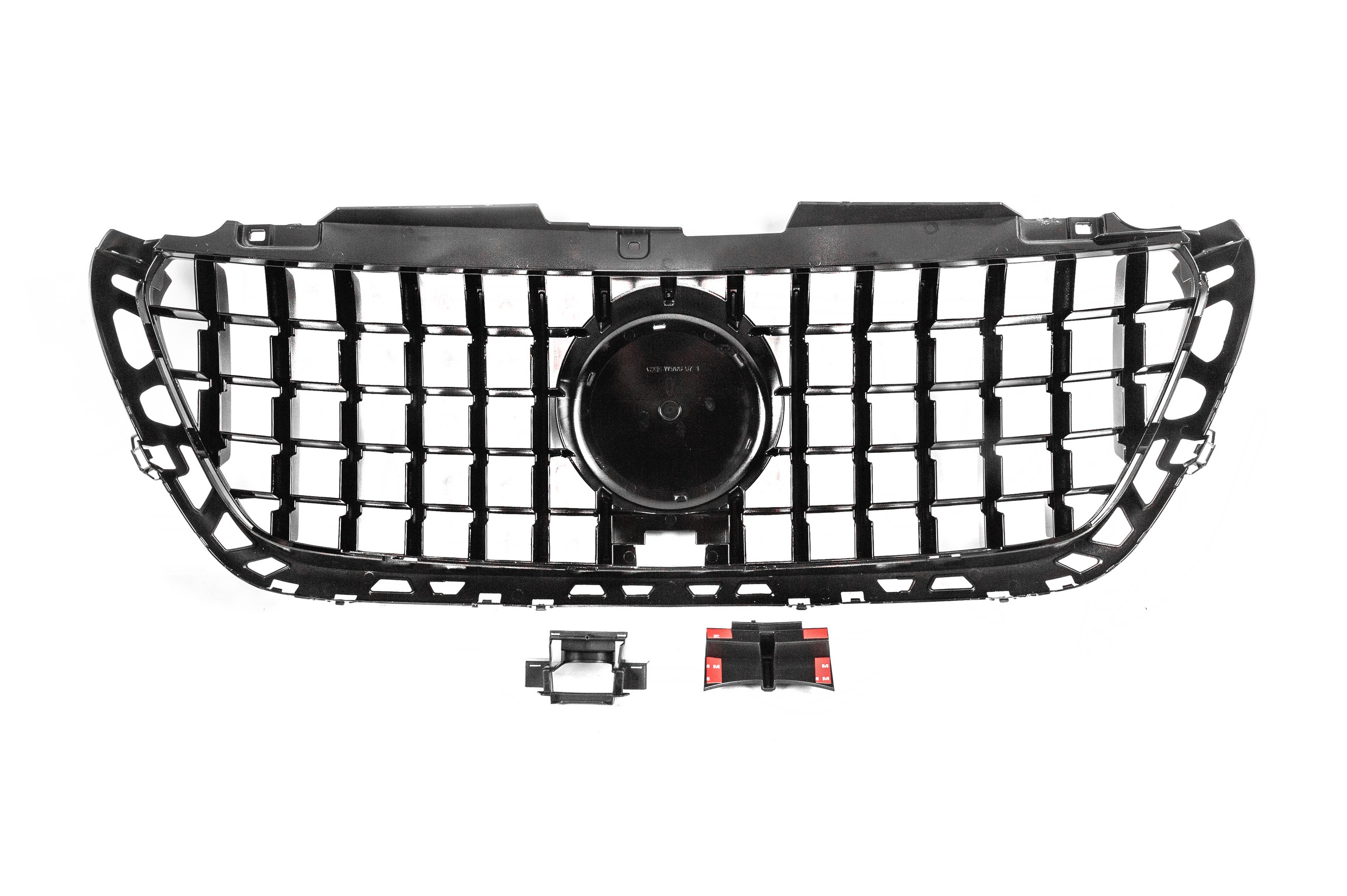 Передня решітка Panamericana GT Panamericana Black Premium З рамкою 5