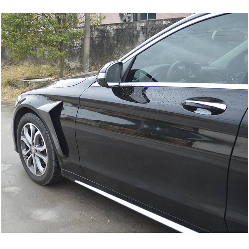 Накладки на передні крила (для SD AMG-Line 2015-2019, Карбон) 2