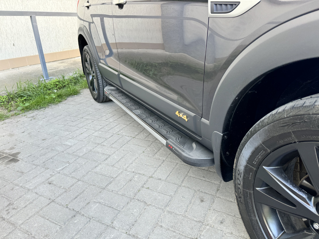 Бокові пороги RedLine V1 (2 шт., Алюміній) 2016-2019 2