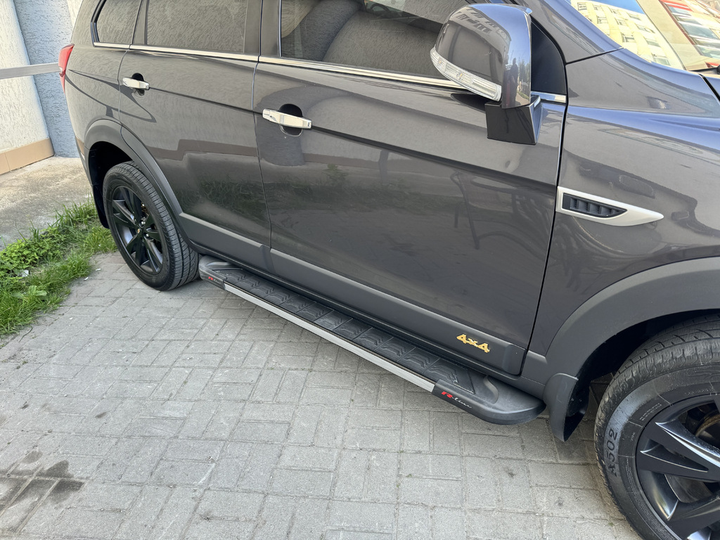 Бокові пороги RedLine V1 (2 шт., Алюміній) 2016-2019 5