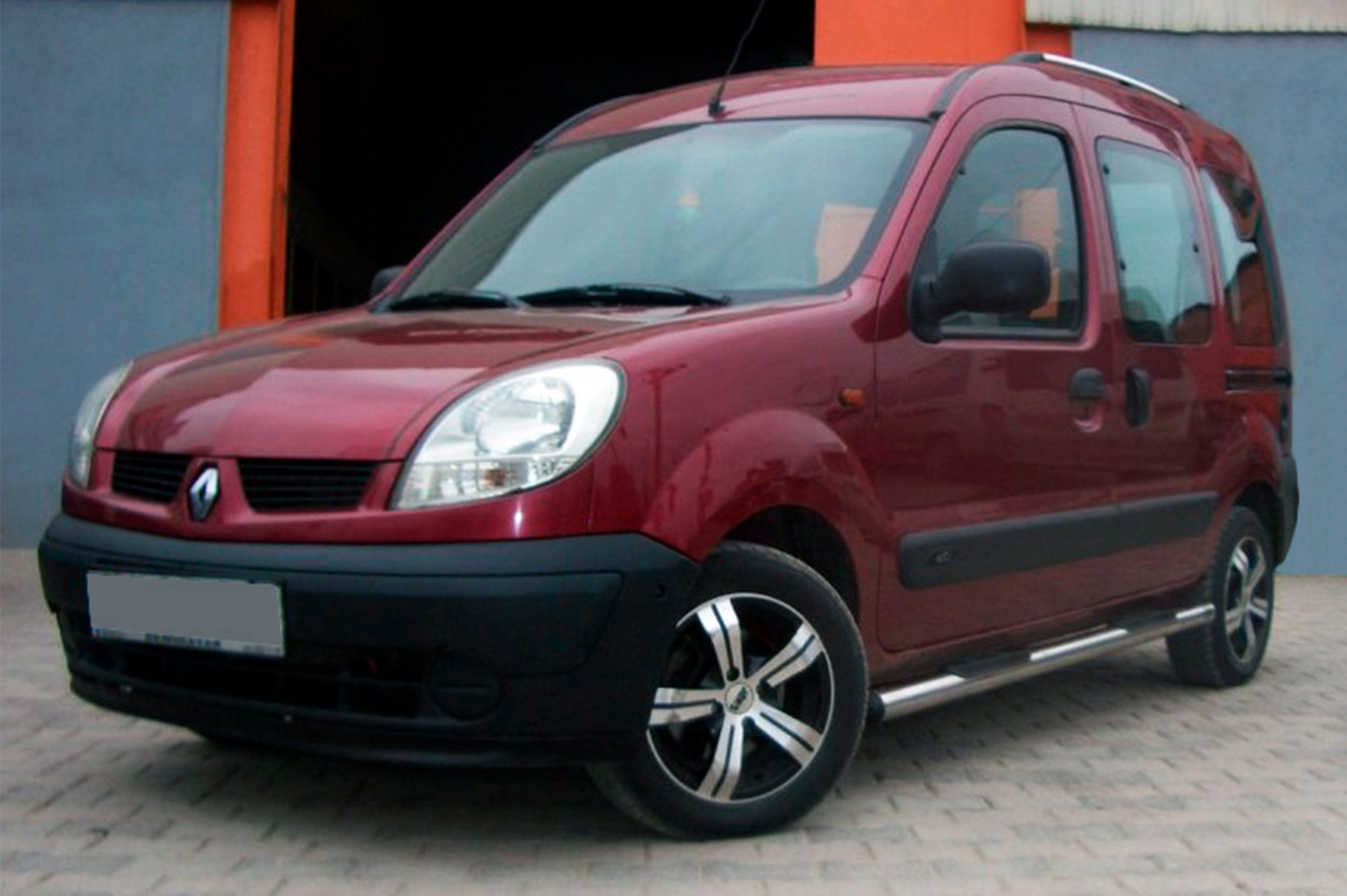 Бічні труби (2 шт., нерж.) 2