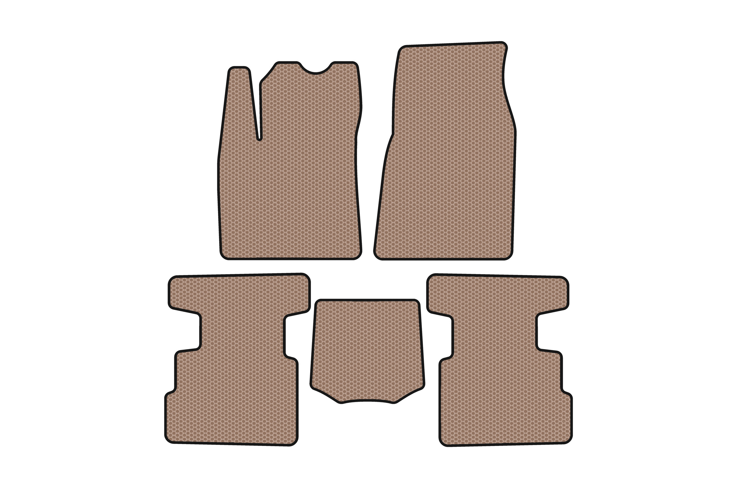 Гумові килимки Carsuit (Бежевий)
