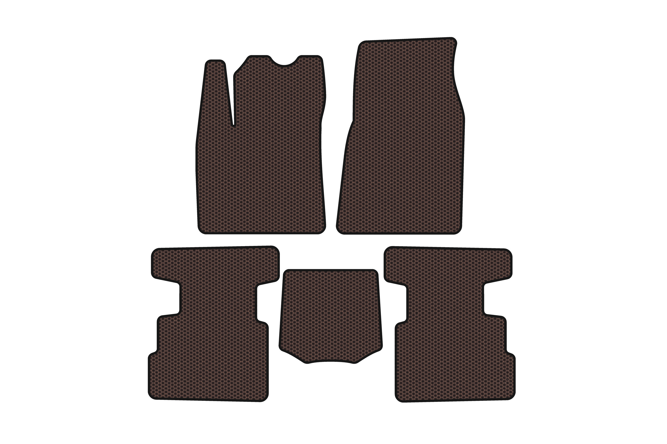 Гумові килимки Carsuit (Коричневий)