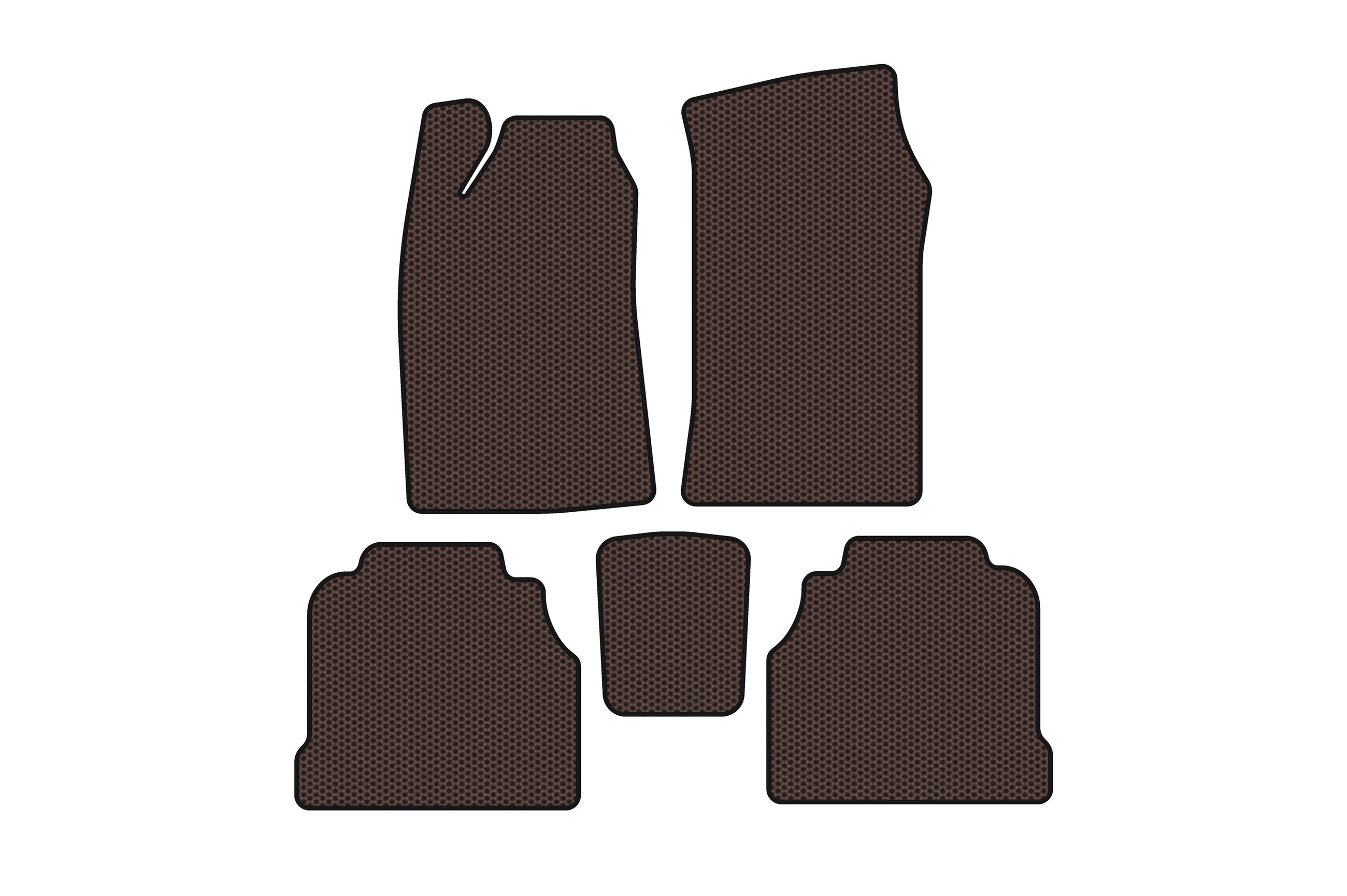 Гумові килимки Carsuit (Коричневий)