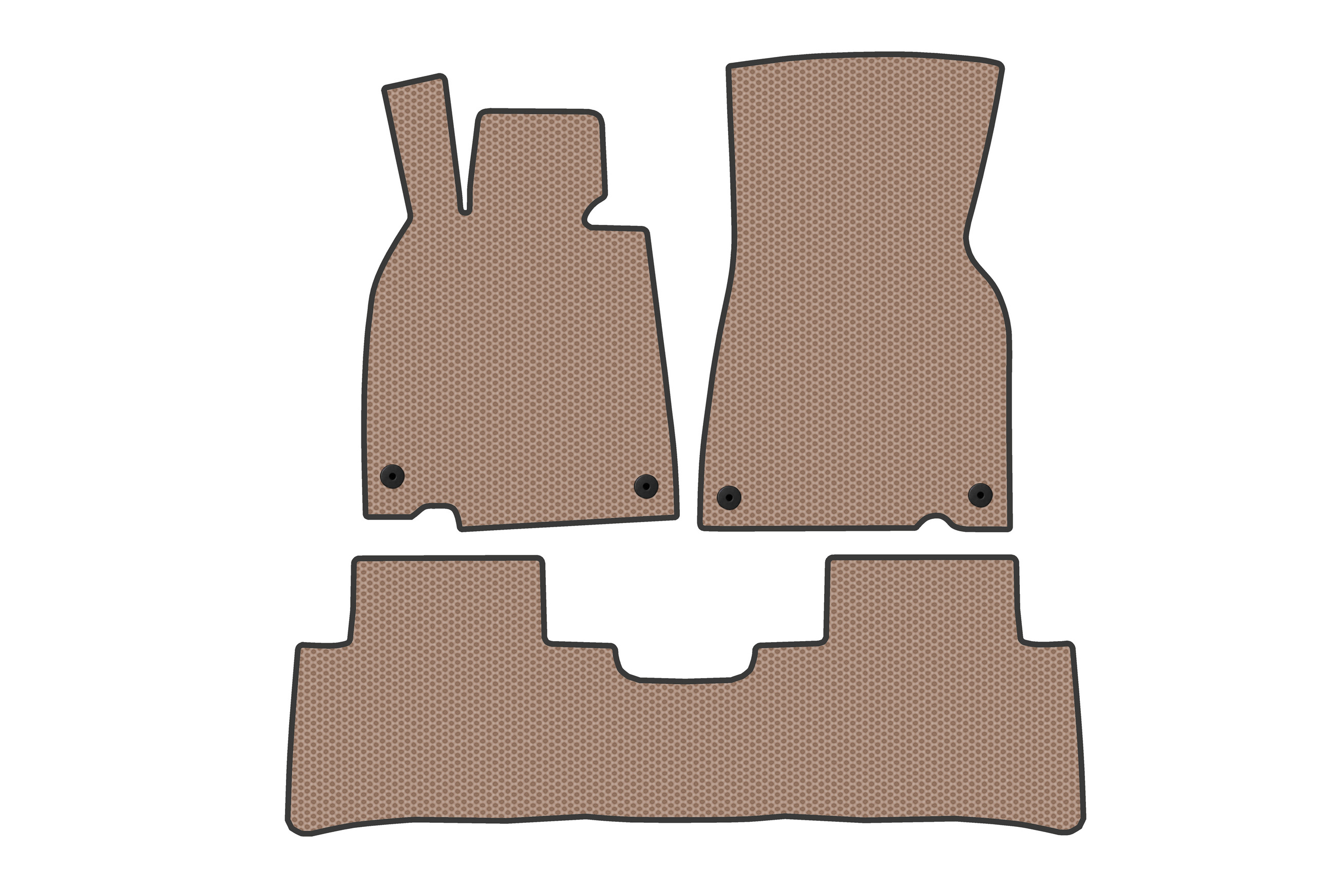 Гумові килимки Carsuit (Бежевий)