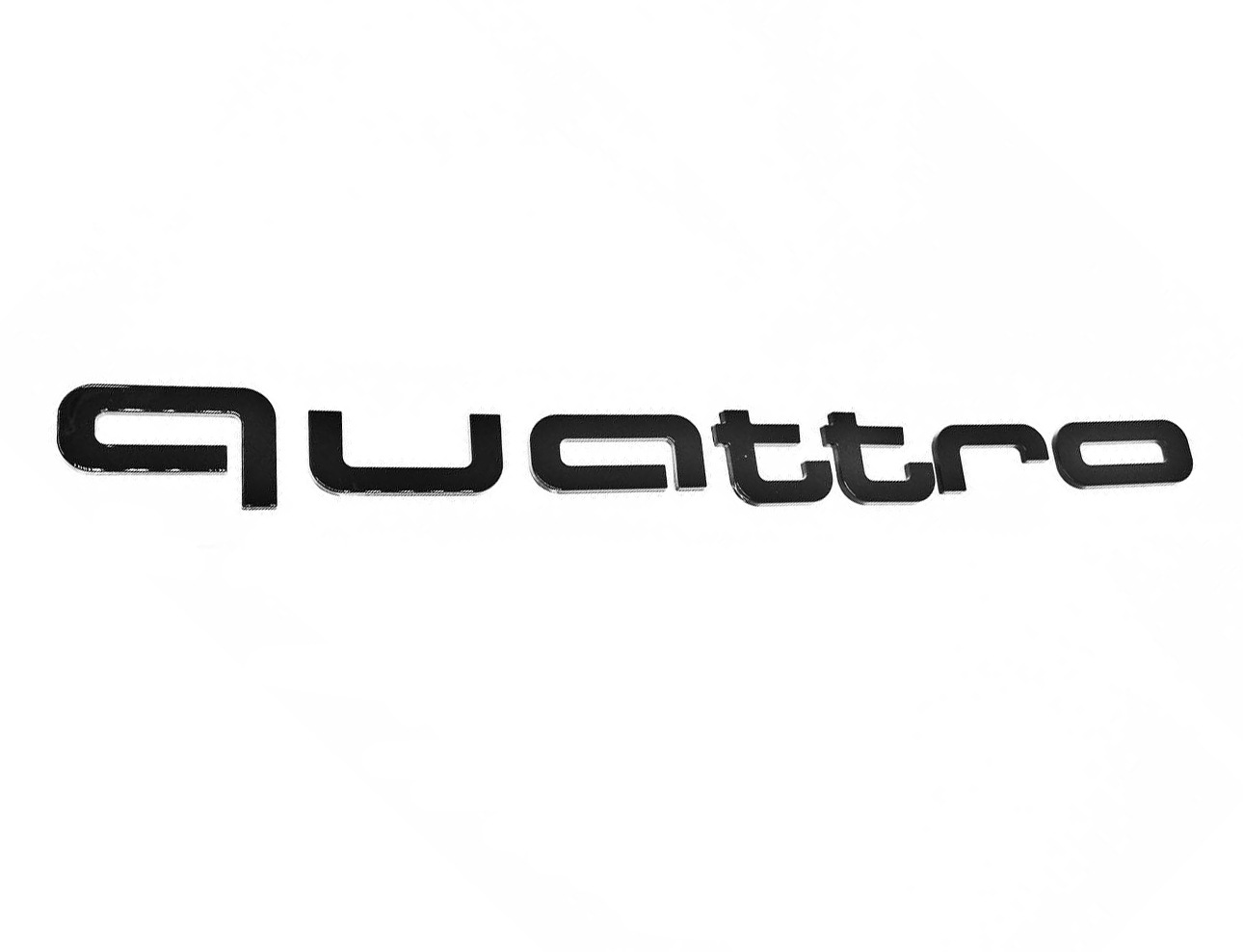 Напис Quattro Black