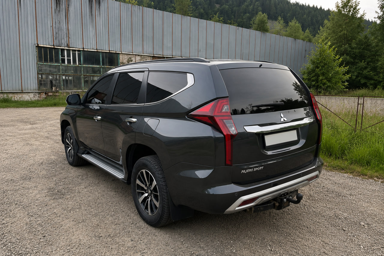 Інтегровані рейлінги чорні OEM (2019-, Алюміній) 3