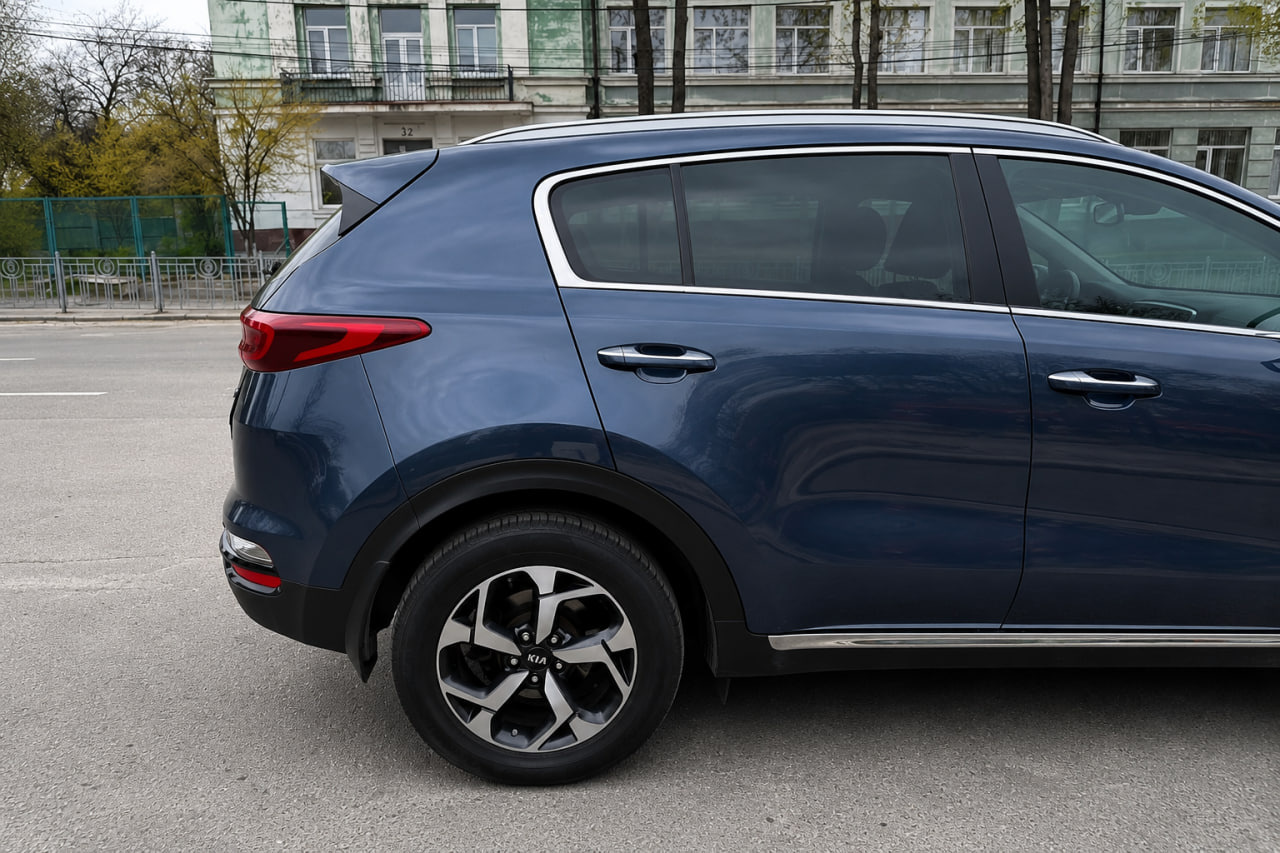 Інтегровані рейлінги сірі OEM (ABS-пластик, установка на клей) 2