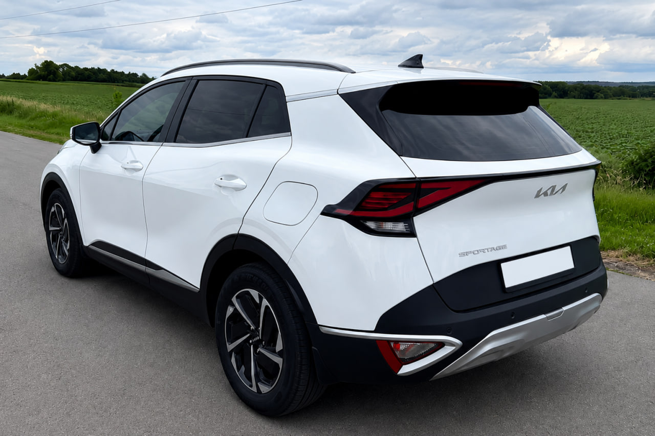 Інтегровані рейлінги чорні OEM (ABS-пластик, установка на клей) 2