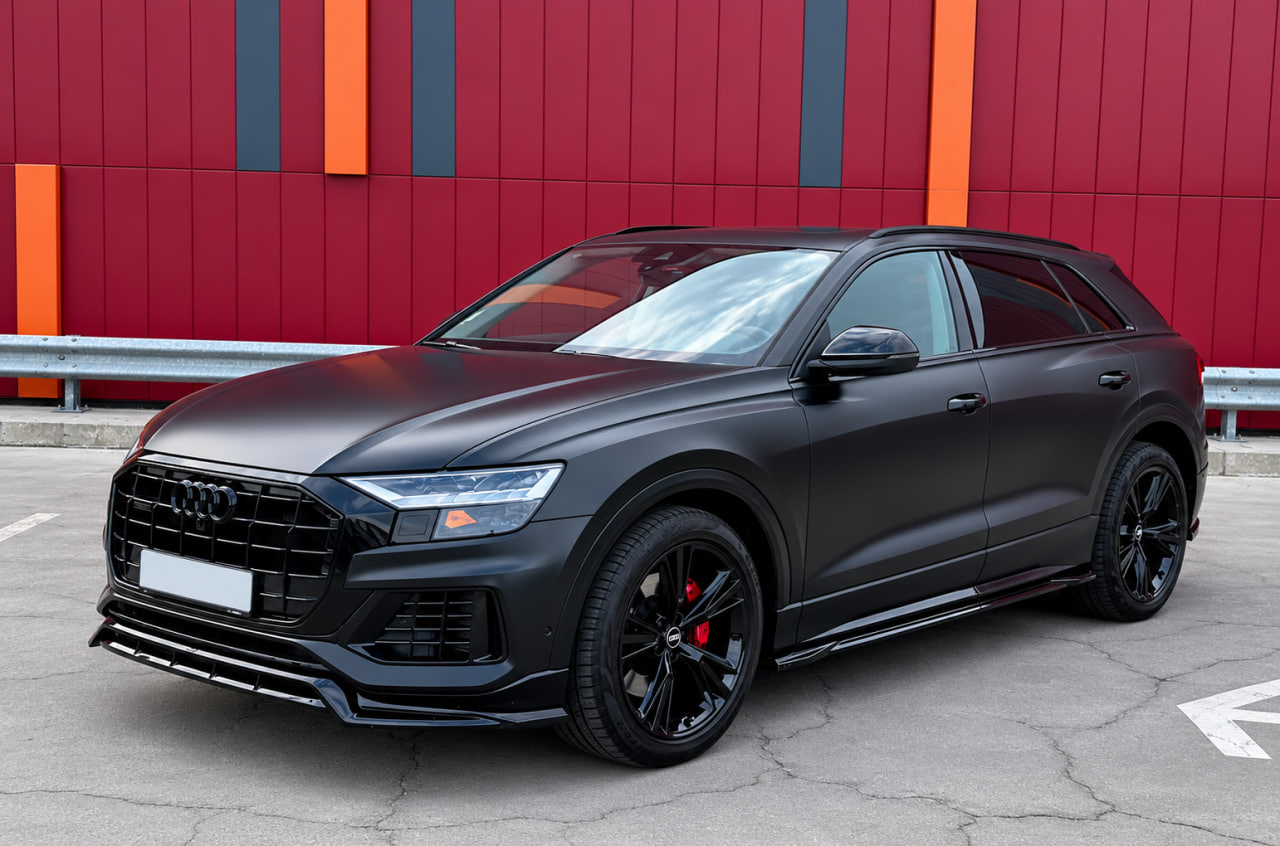 Інтегровані рейлінги чорні OEM (Алюміній, установка на клей) 2