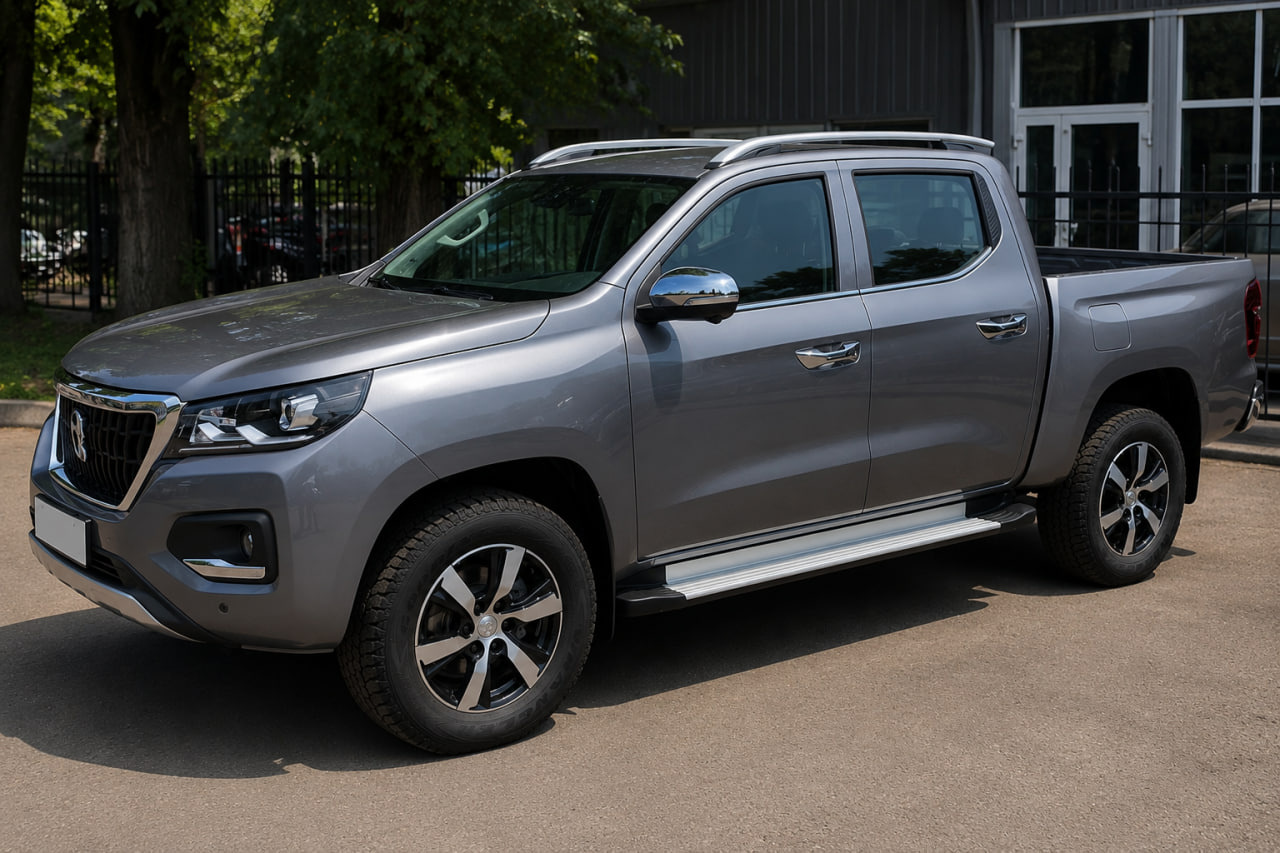 Рейлінги сірі OEM (Алюміній) 2