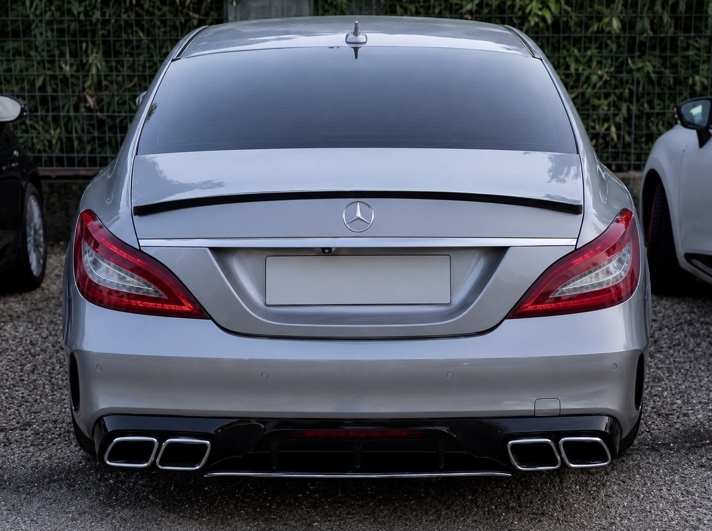 Задній дифузор з насадками Chrome (2015-2018, Дизайн GT63) 2